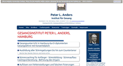 Desktop Screenshot of gesangsinstitut.de